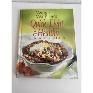 Weight Watchers Quick, Light‎ and Healthy Cookbook Hardcover